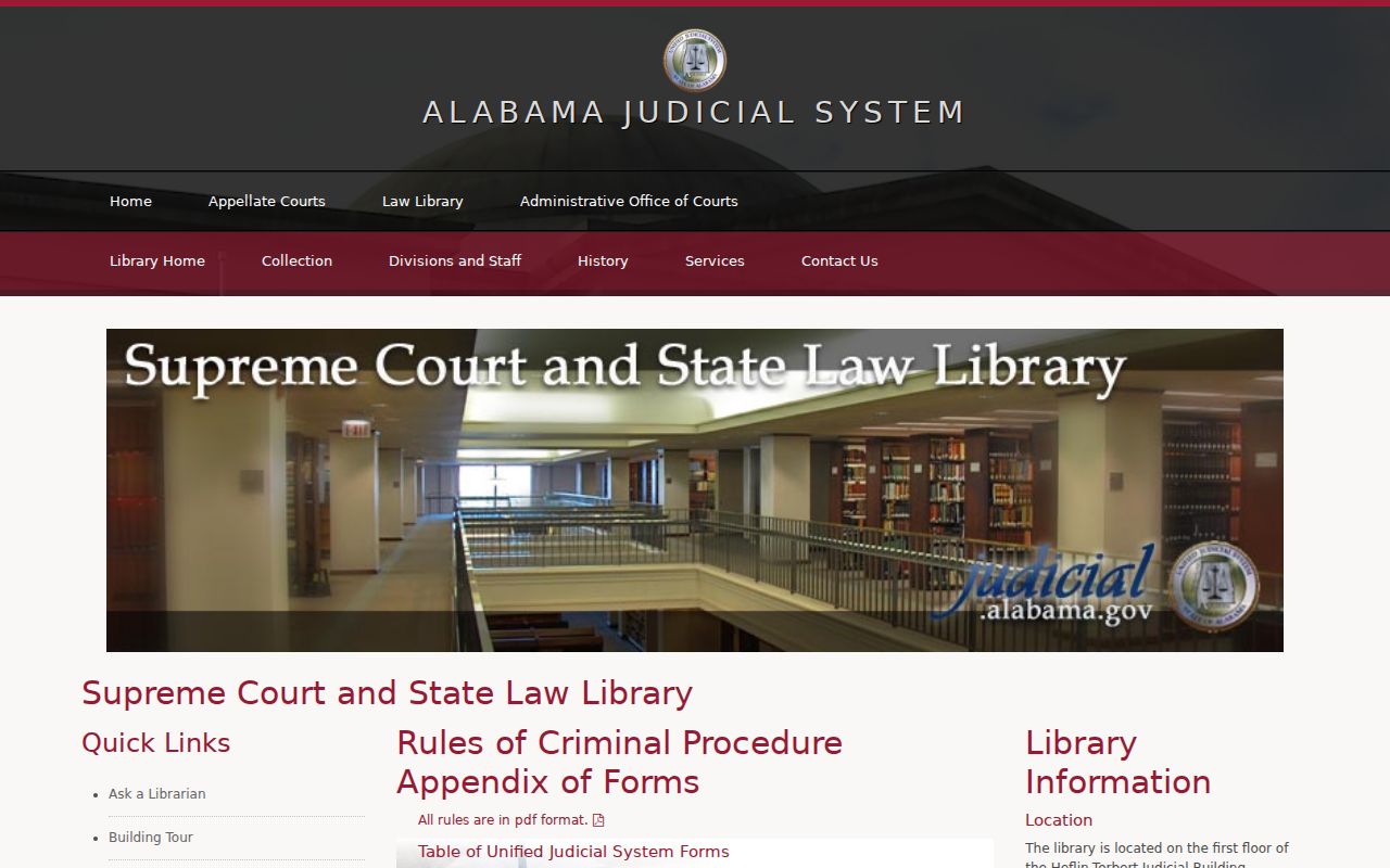 Alabama court forms index listing alias and arrest warrant forms used for Lamar County cases