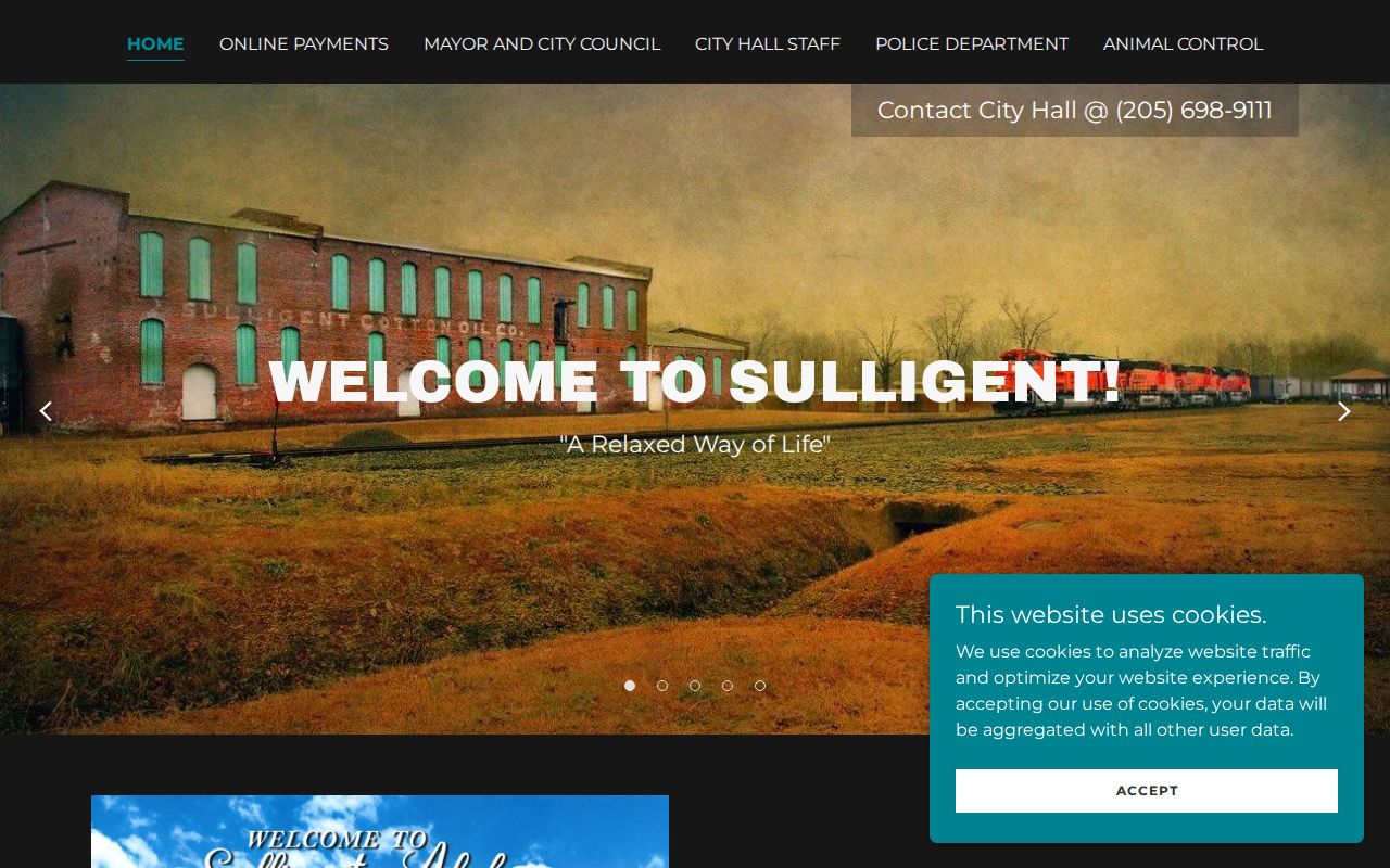 Sulligent warrants official city hall contact source